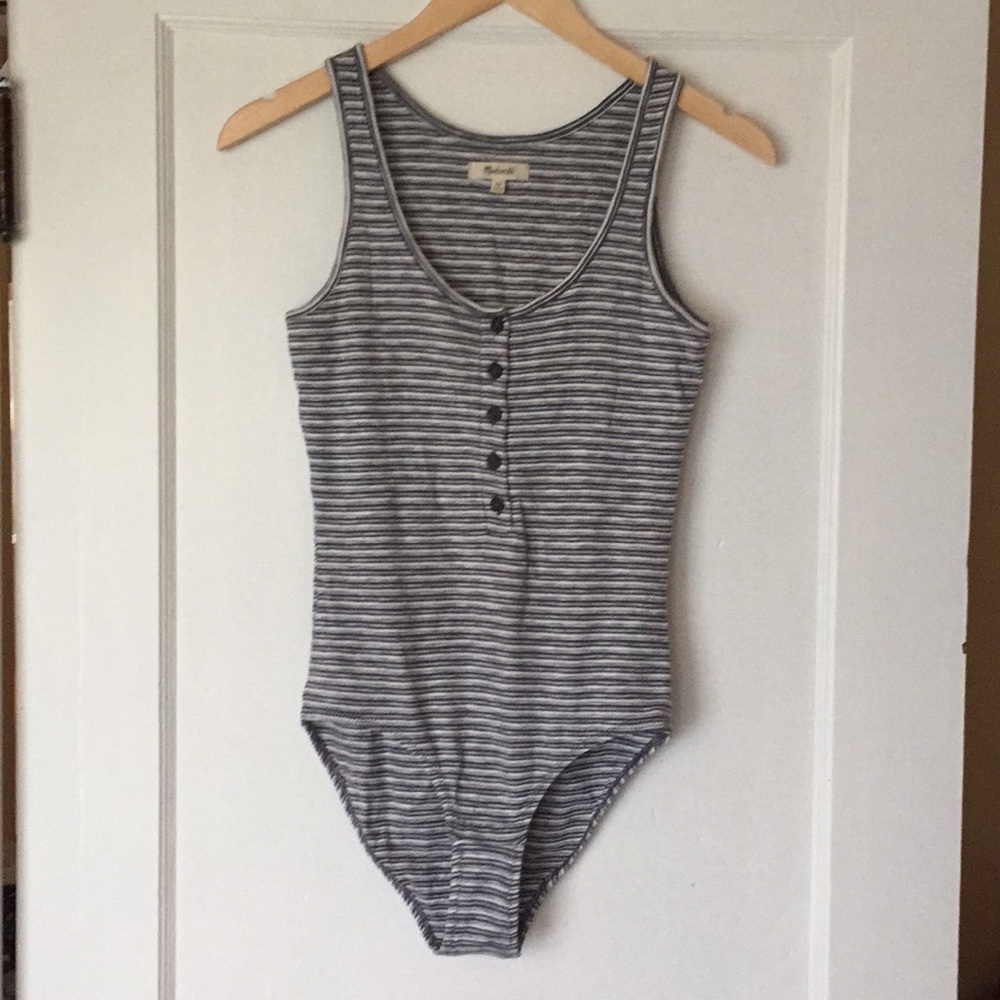 Striped Madewell bodysuit (XS)